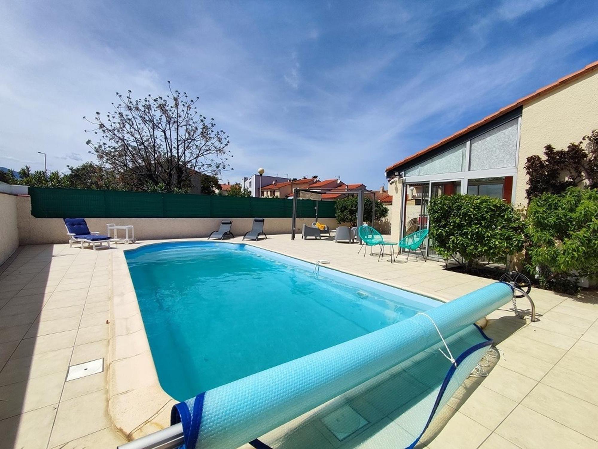 Pavillon 6 Pers A Argeles-Sur-Mer: Piscine, Clim, Parking, Wifi, Proche Plage - Fr-1-776-5 Luaran gambar